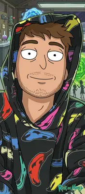 make my photo in Rick and Morty style