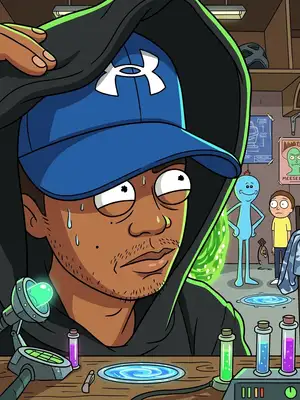 make my photo in Rick and Morty style