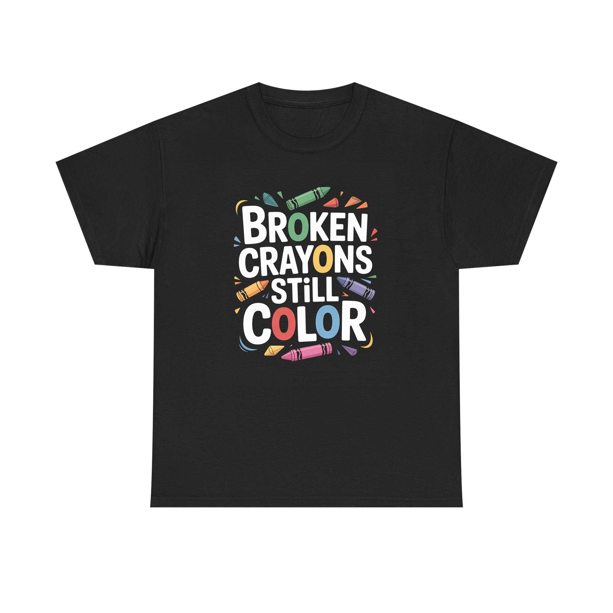 Broken Crayons Still Color Shirt