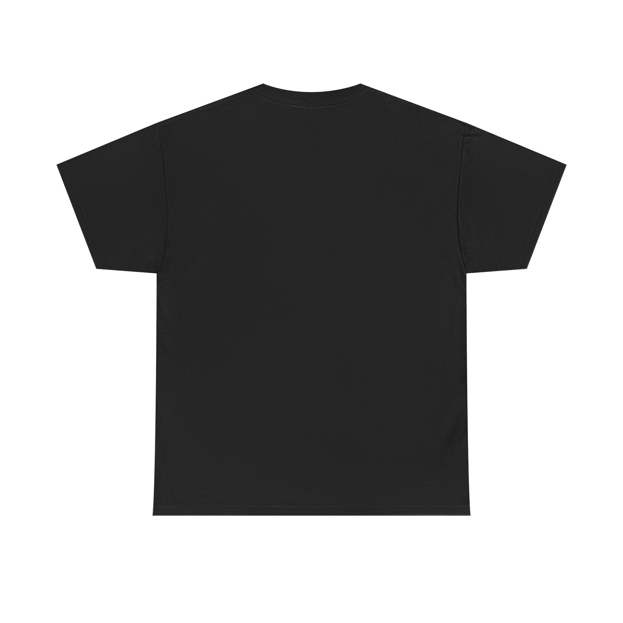 Black T-shirt Back View