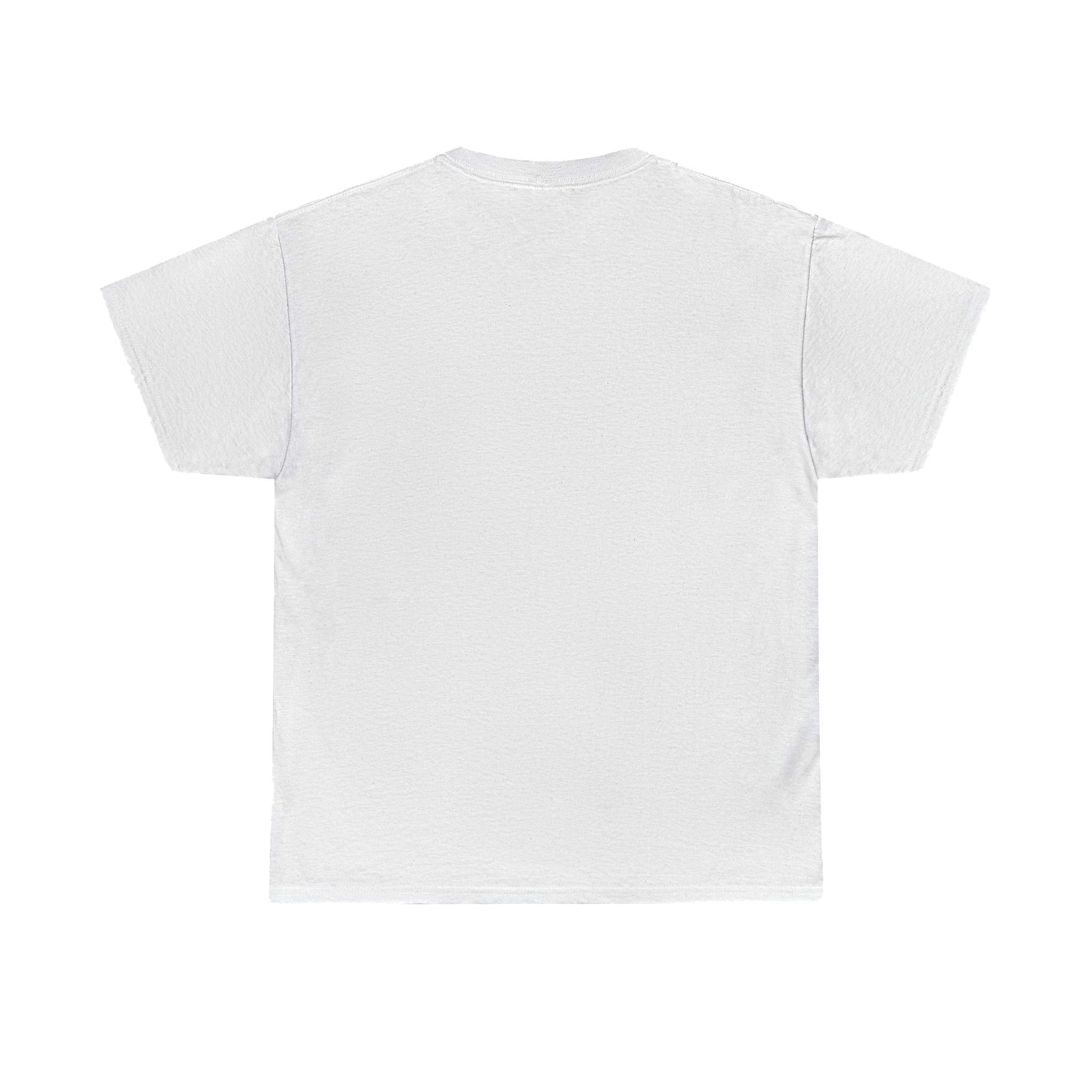 White T-shirt Back View