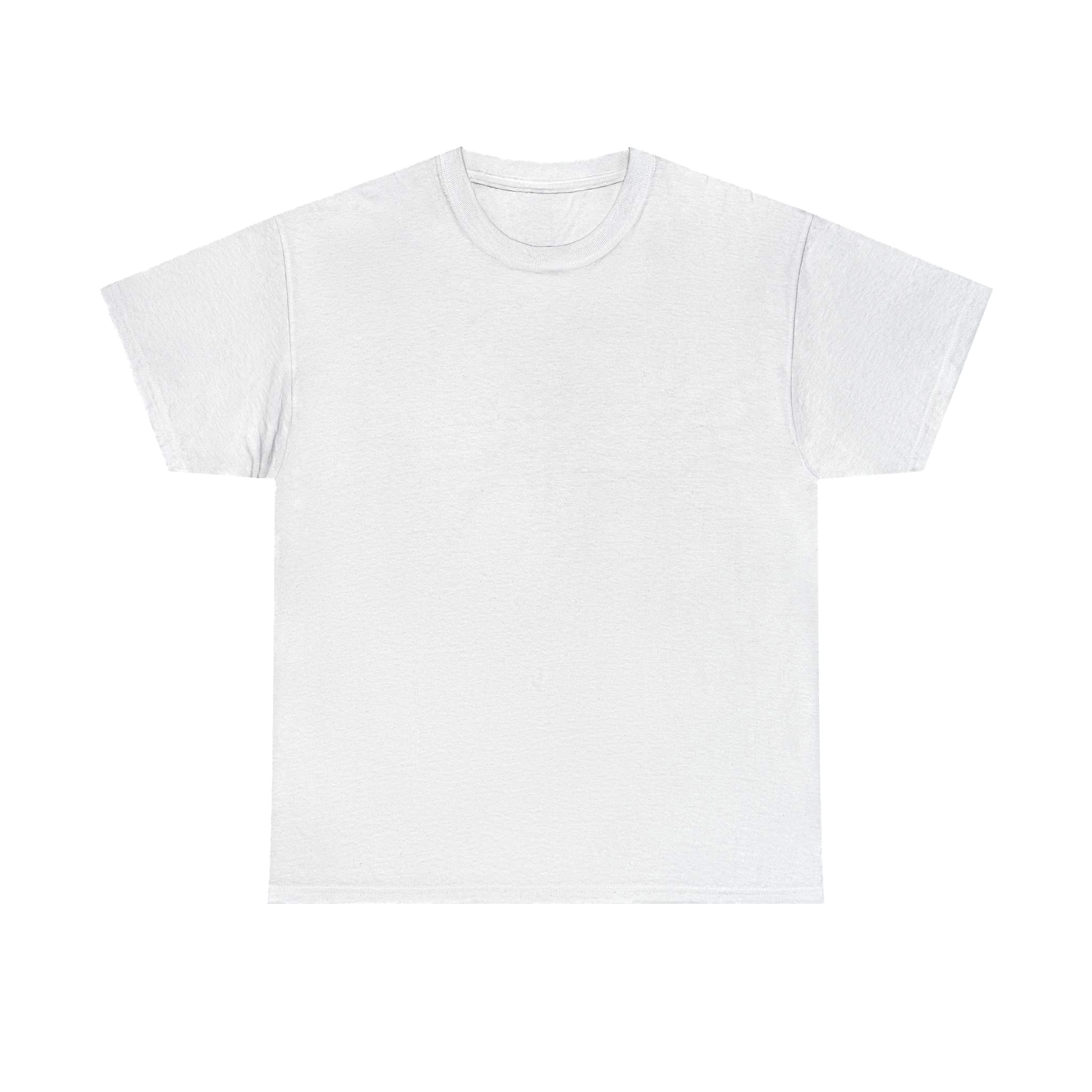 White T-shirt Front View
