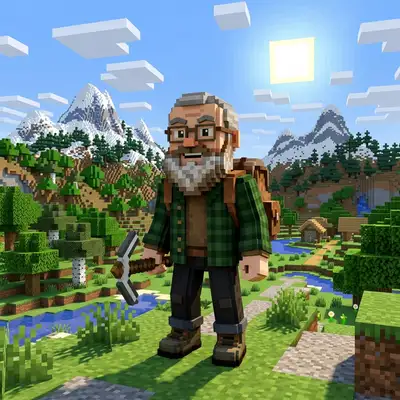 Block Craft style example