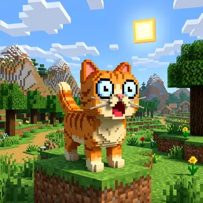 Block Craft style example