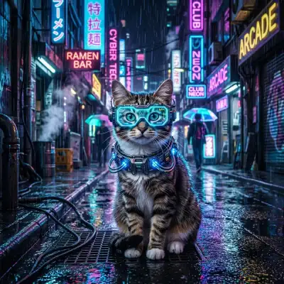Cyberpunk style example
