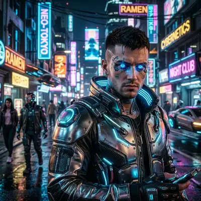Cyberpunk style example