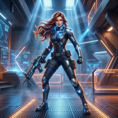 Hero Shooter style example