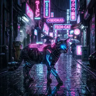 Neon Punk style example