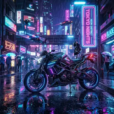 Neon Punk style example