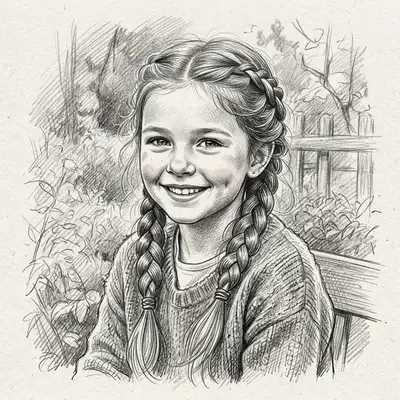 Pencil Sketch style example