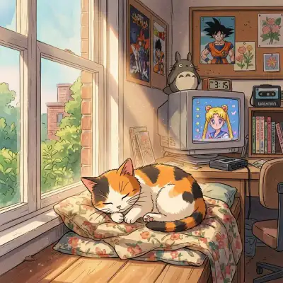Retro Anime style example