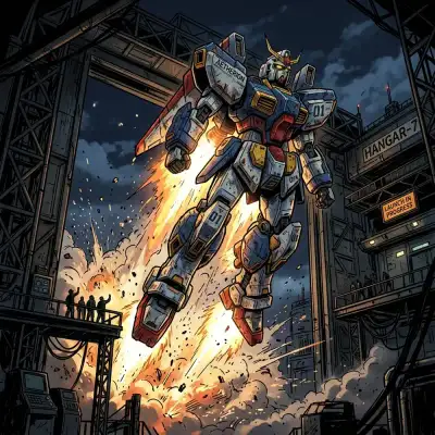 Retro Anime style example