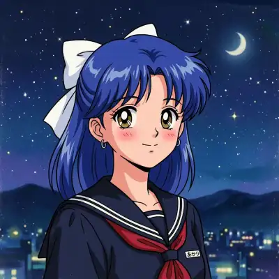 Retro Anime style example