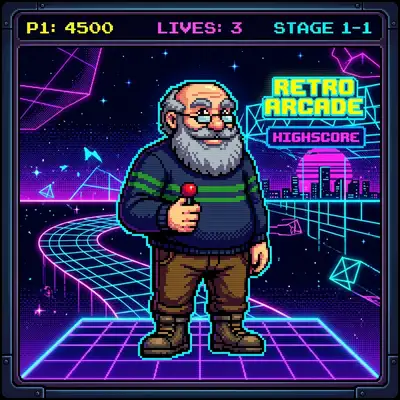 Retro Arcade style example