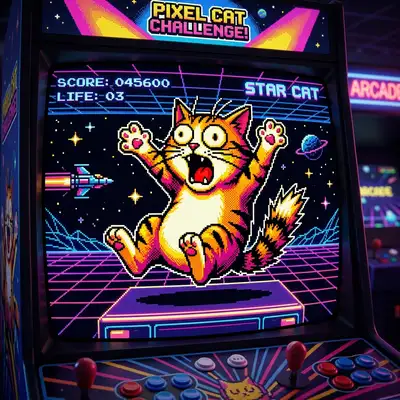 Retro Arcade style example