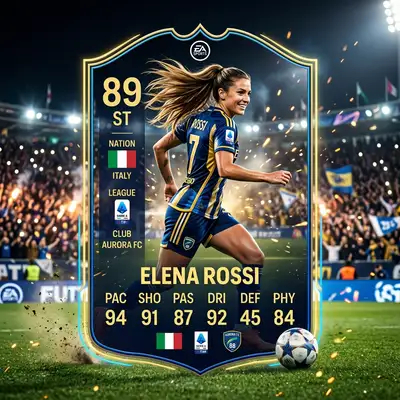 Soccer Star Card style example