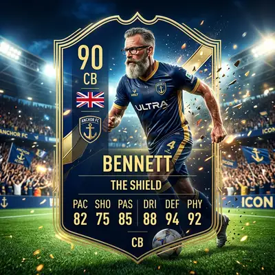 Soccer Star Card style example
