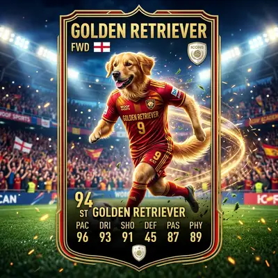 Soccer Star Card style example