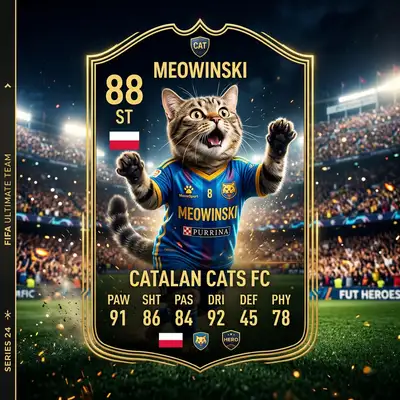 Soccer Star Card style example