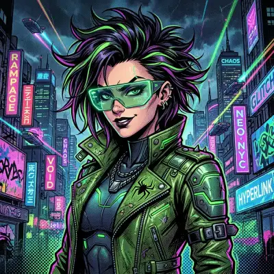 Spider-Verse style example