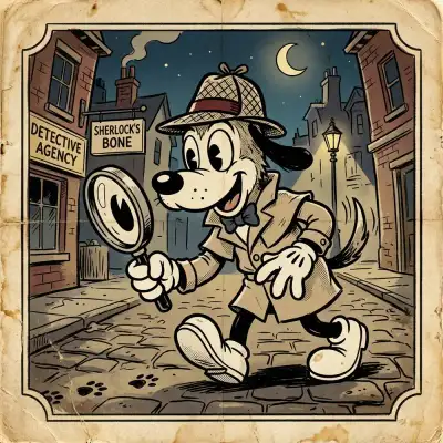 Vintage Cartoon style example