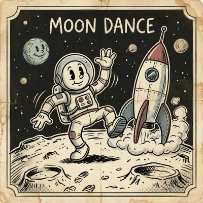 Vintage Cartoon style example
