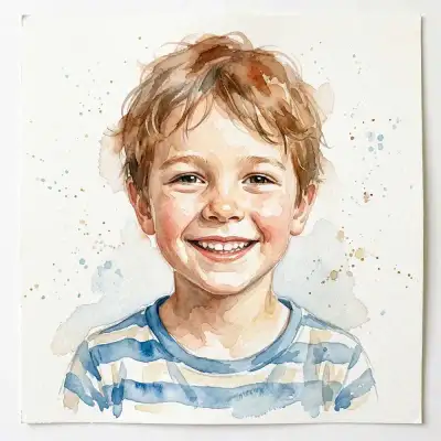 Watercolor Splash style example